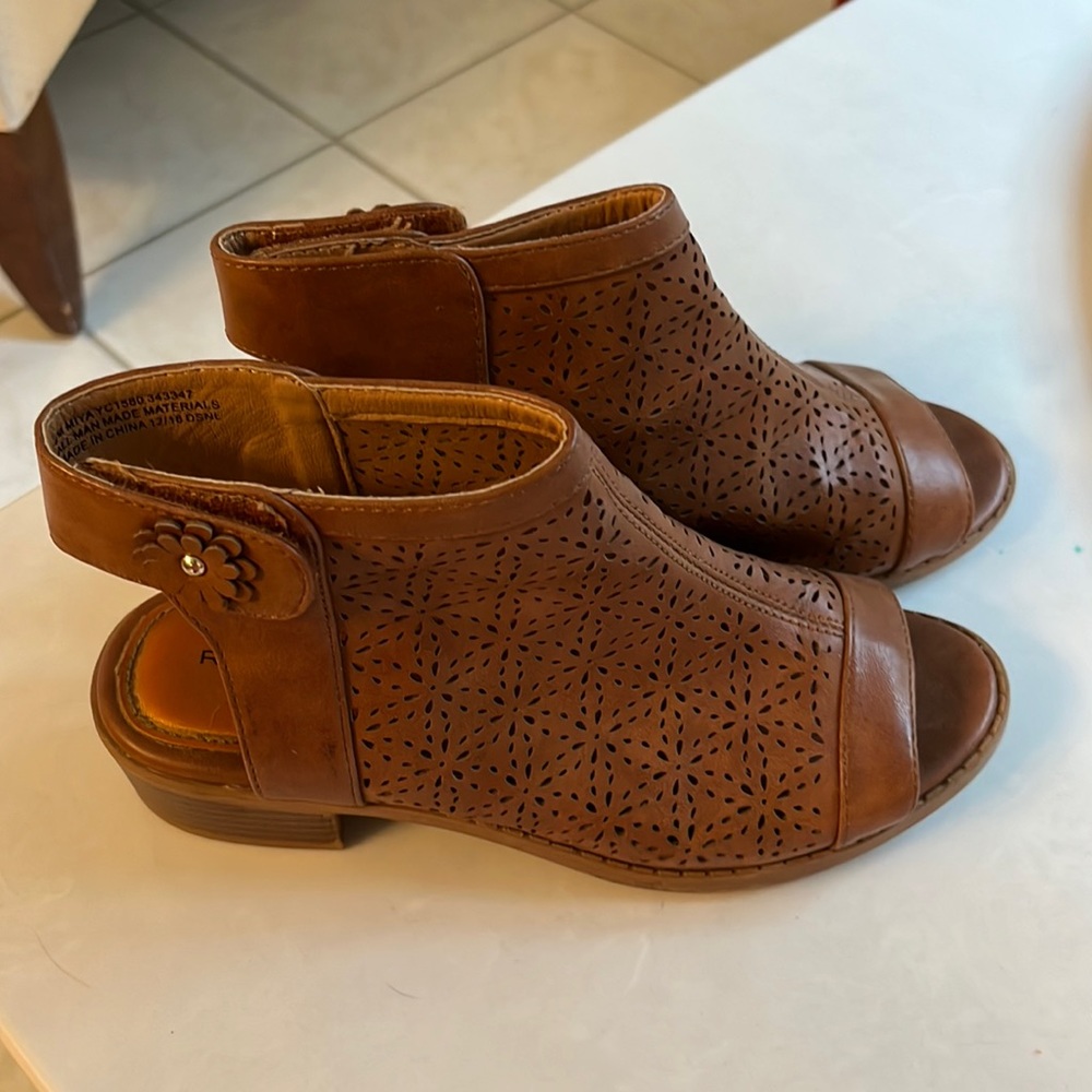 Brown sandals